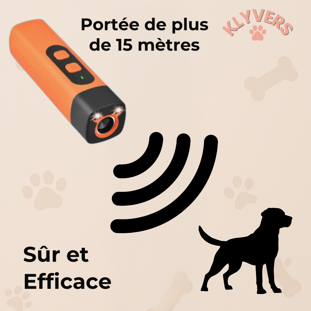 Dispositif Anti-Aboiement pour Chien - Technologie Douce