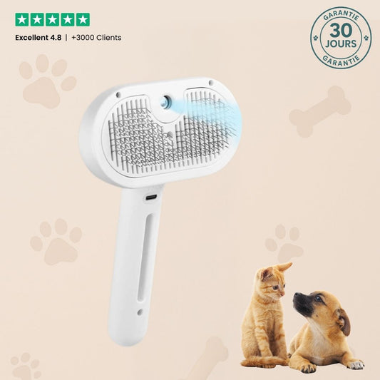 Brosse vapeur Professionnel - Chien & Chat