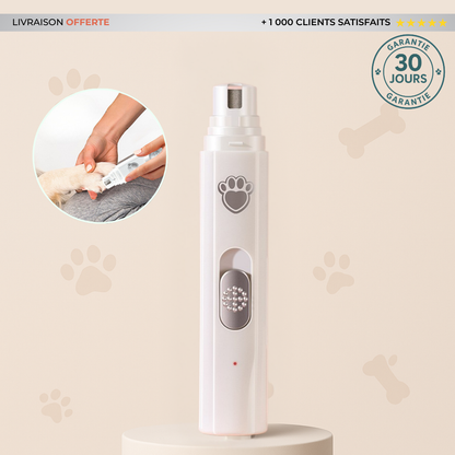 Lime électrique pour griffes - Chien & chat
