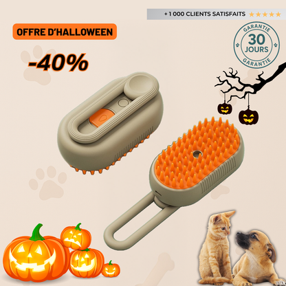 Brosse de soin relaxante - Chien & chat
