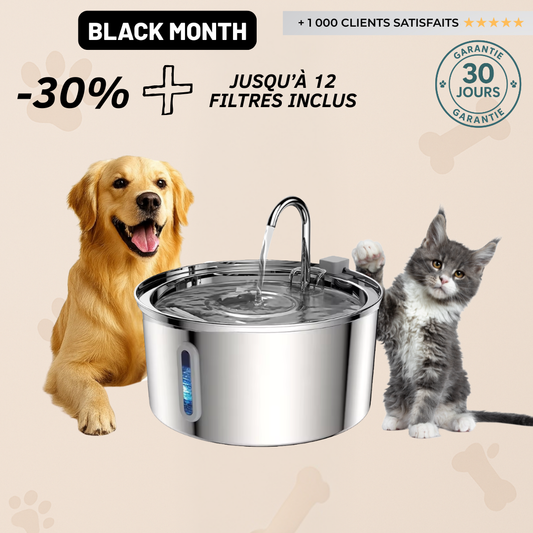 Fontaine à eau Filtrante - Chien & Chat