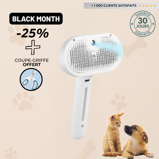 Brosse vapeur Professionnel - Chien & Chat