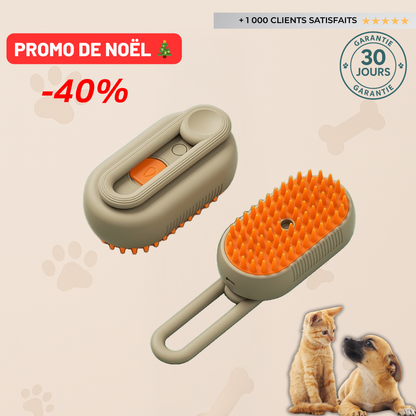 Brosse de soin relaxante - Chien & chat