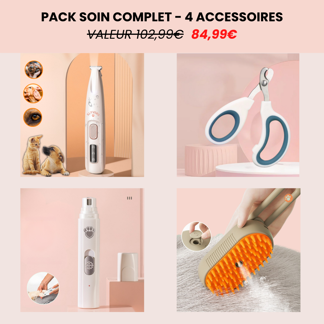 Complete Care Pack - 4 Accessories