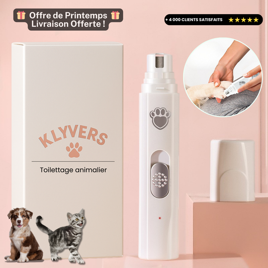 Lime électrique pour griffes - Chien & chat